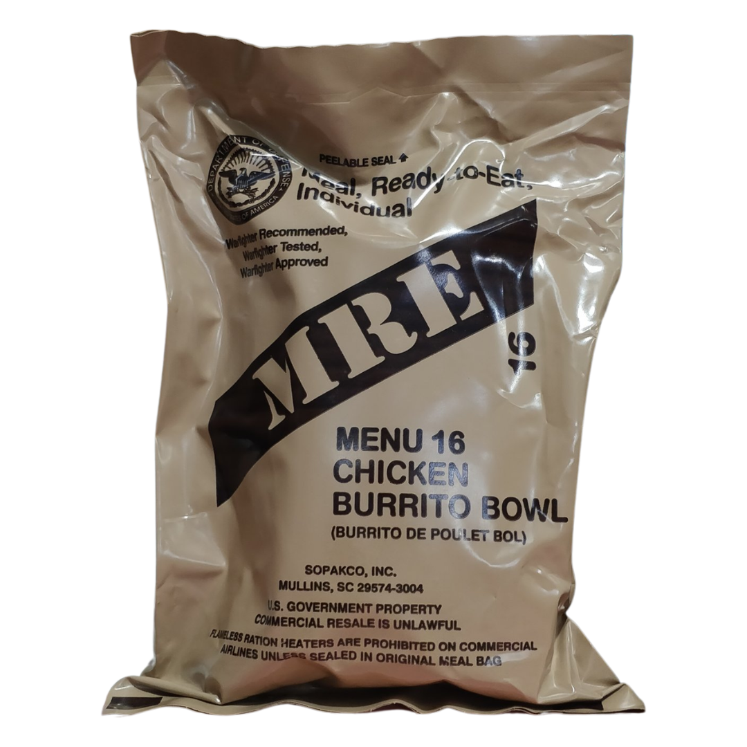Wornick Sopakco MRE (Meal, Ready-to-Eat, Individual)