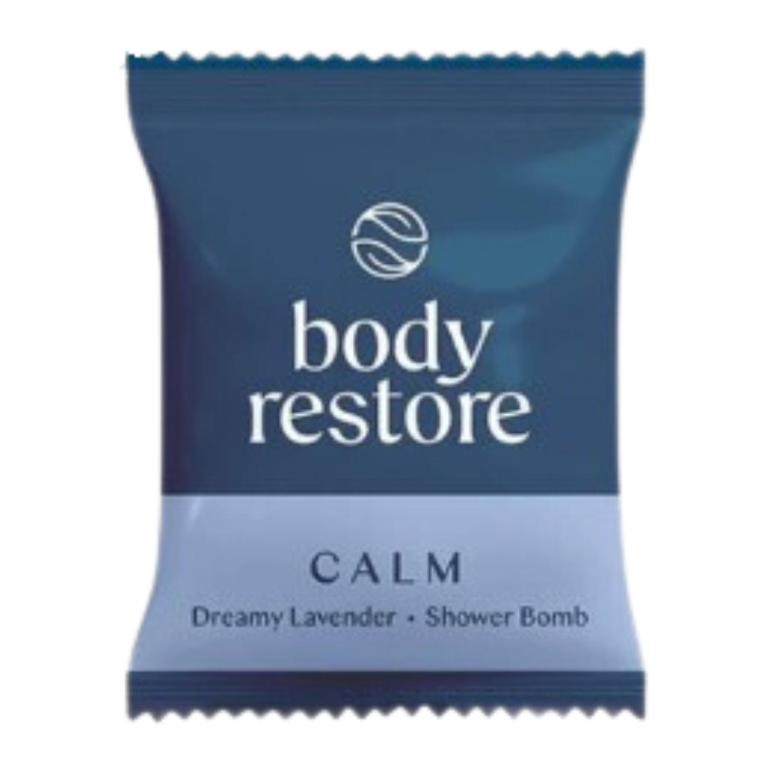 Body Restore Bedtime Shower Steamers Calm Shower Tablets, Packaging May Vary