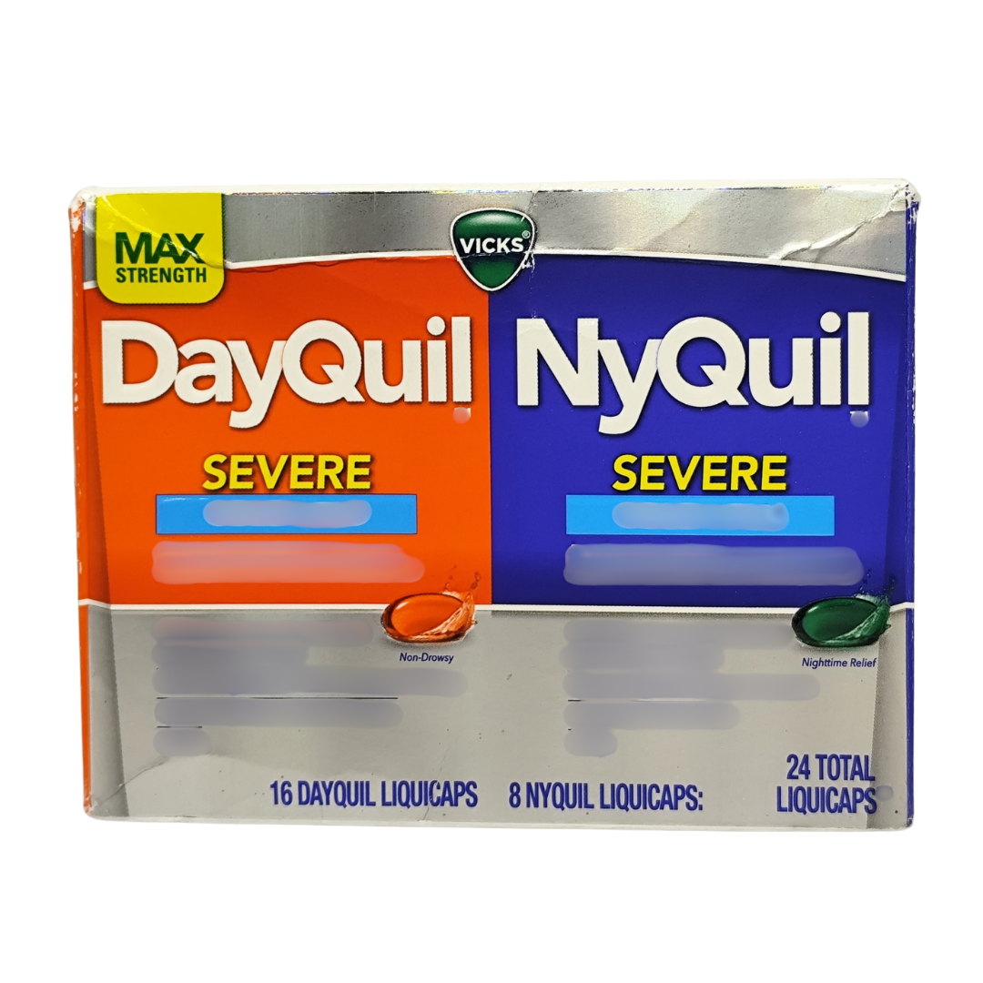 Vicks Severe 16 DayQuil & 8 NyQuil, 24 Liquicaps