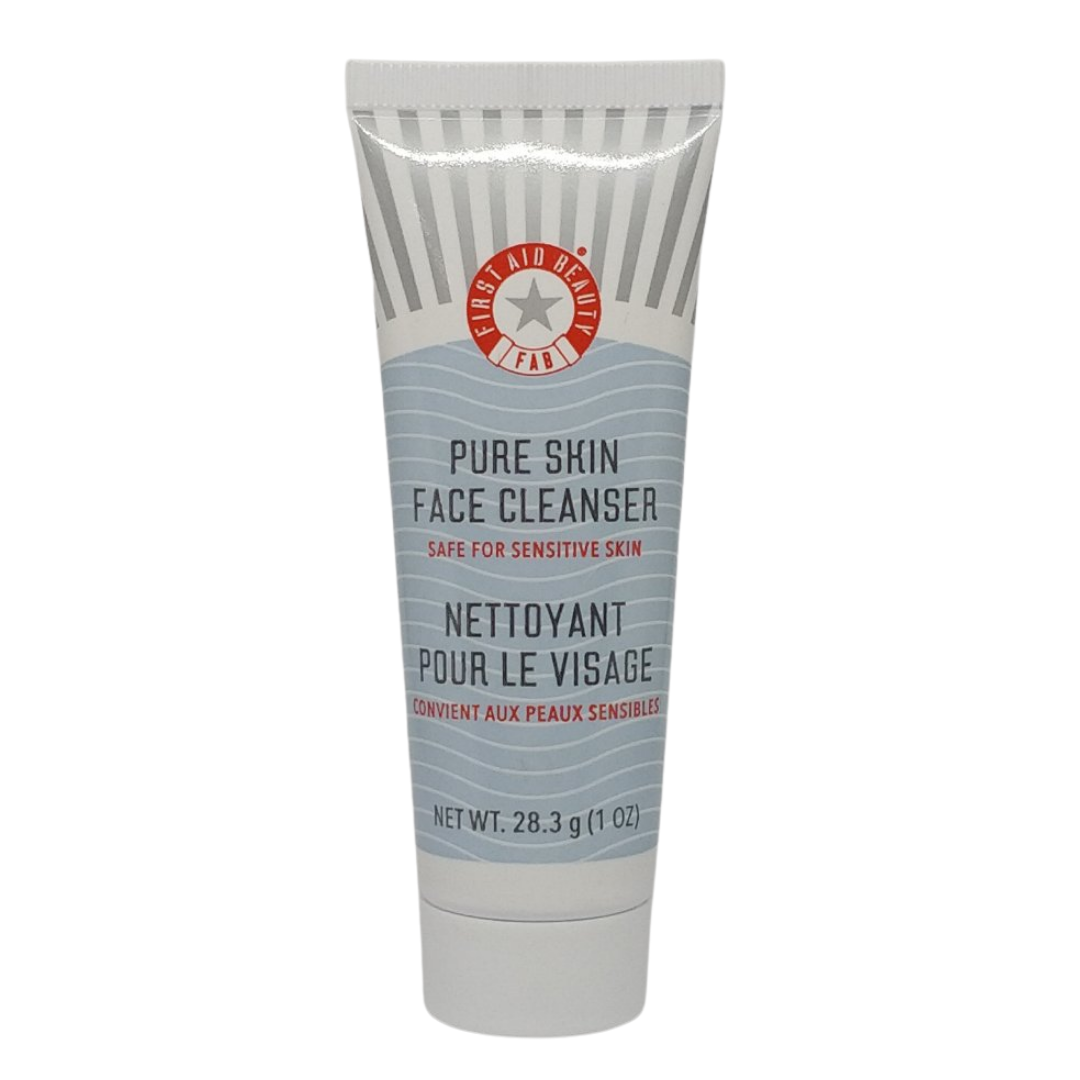 Trial Size First Aid Beauty Pure Skin Face Cleanser, 28.3 g / 1 oz
