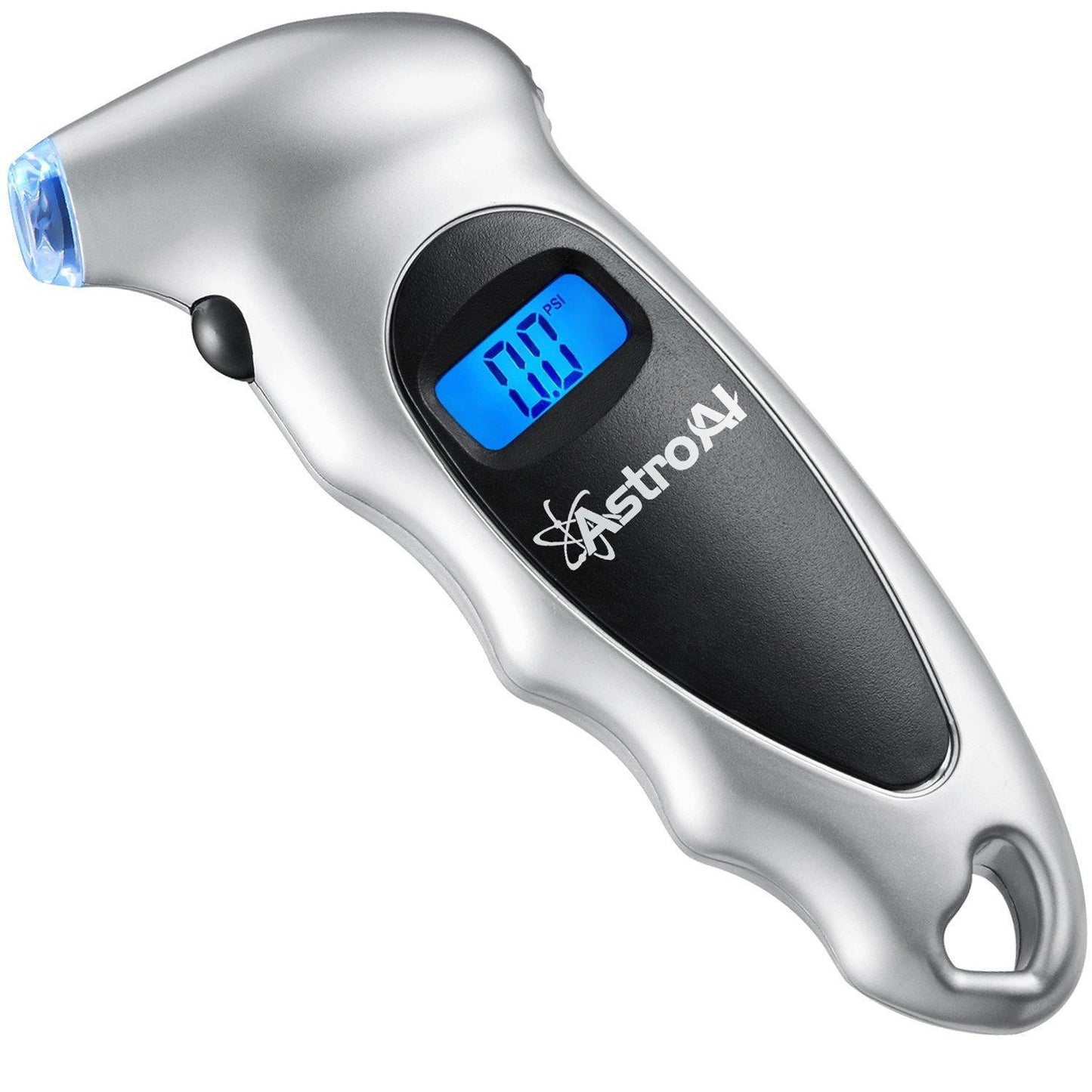 AstroAI Digital Tire Pressure Gauge 150 PSI 4 Settings LCD Silver (1 Pack) Packaging may Vary