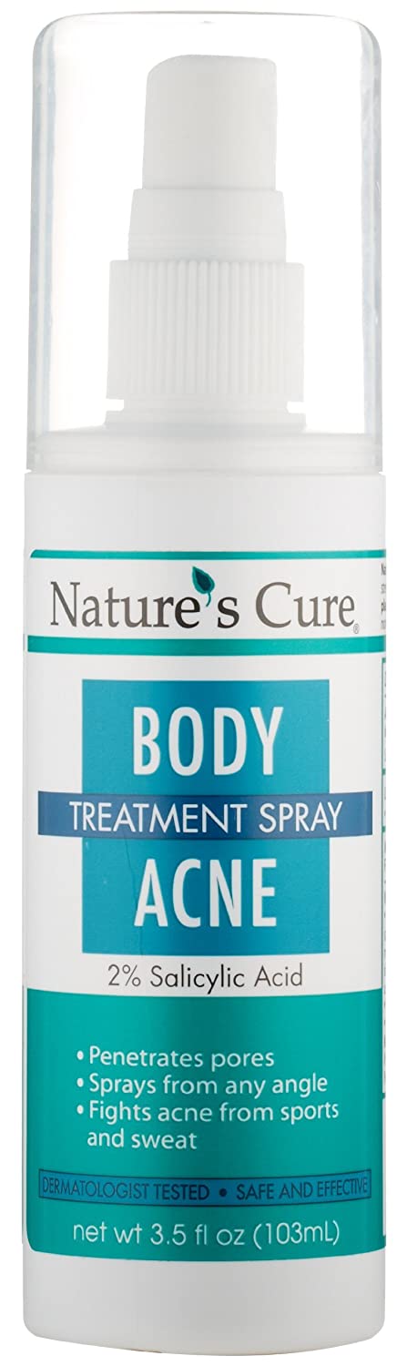 Nature's Cure Body Acne Treatment Spray 3.5 fl oz