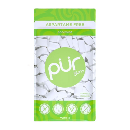 Pur Gum Kick Aspartame Coolmint 71g / 2.72oz