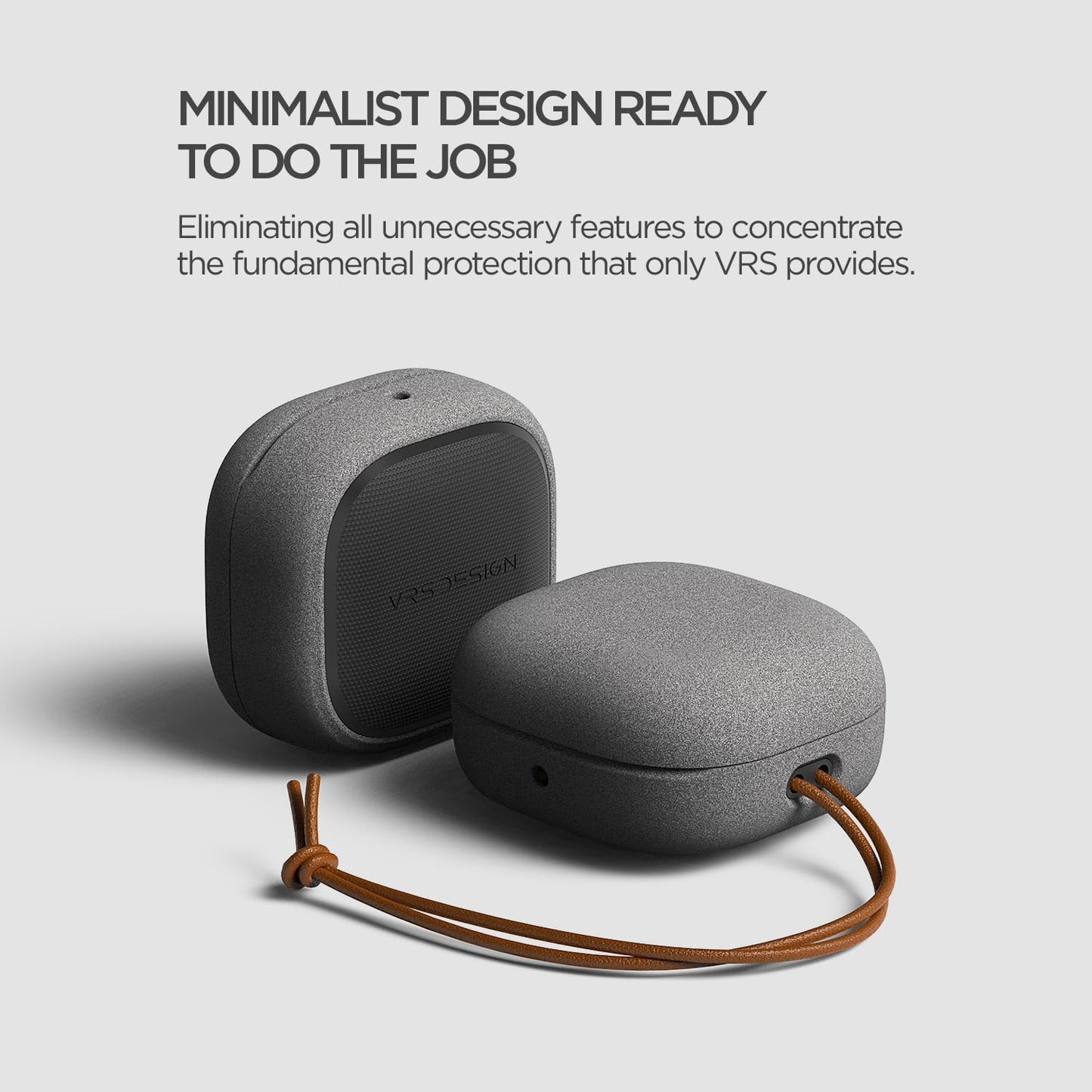 VRS Design Galaxy Buds Series Active Galaxy Buds 2/Pro/Live Case (Sand Stone Black)