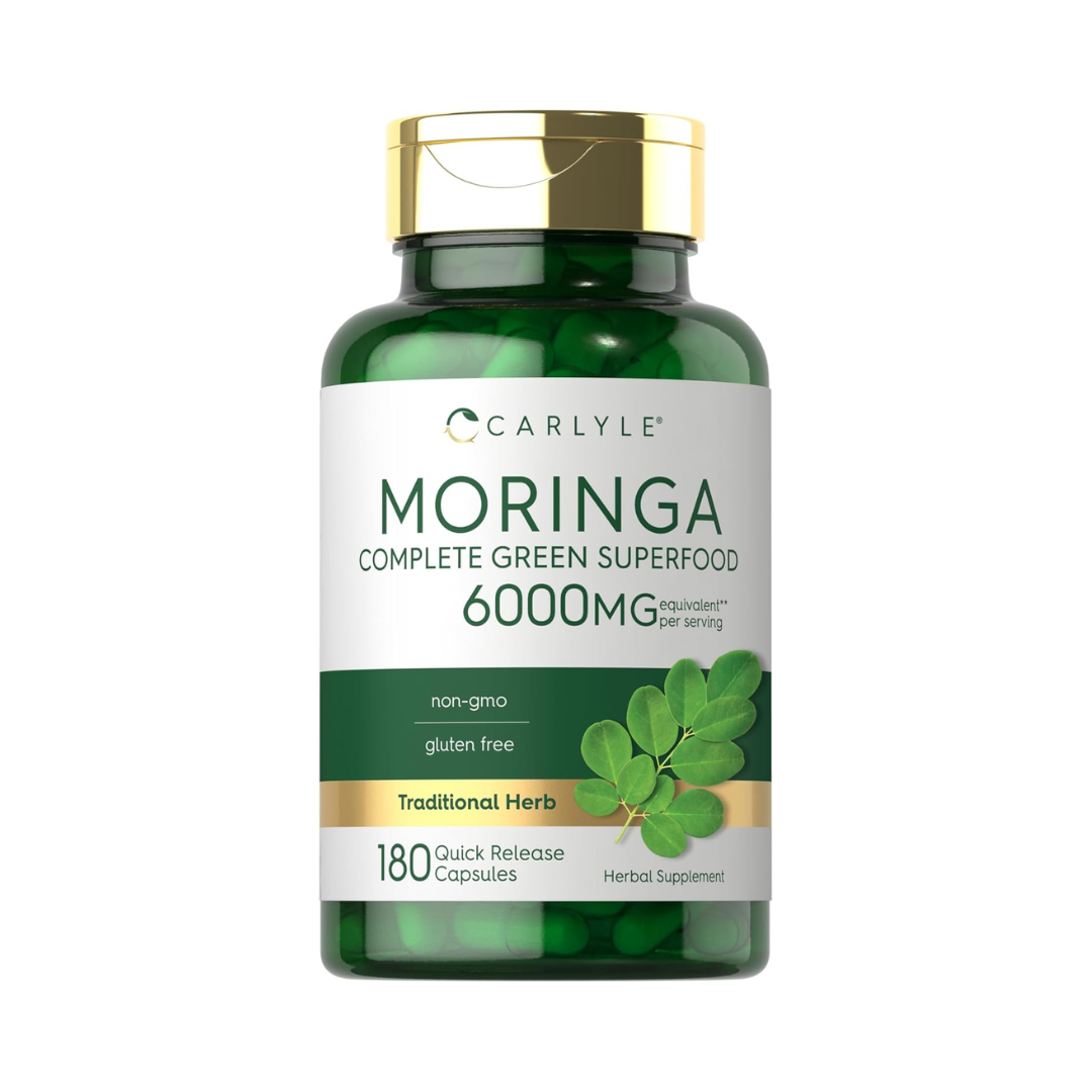 Carlyle Moringa 6,000 mg, 180 Capsules