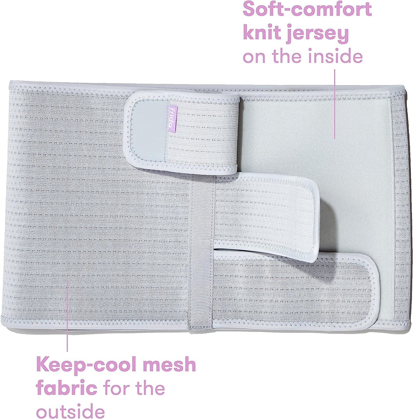 Frida Mom Postpartum Abdominal Support Binder 3 Adjustable Straps (1 Binder)