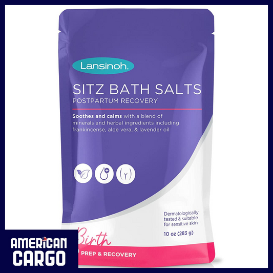 Lansinoh Sitz Bath Salts Postpartum Recovery 10 oz/ 283g