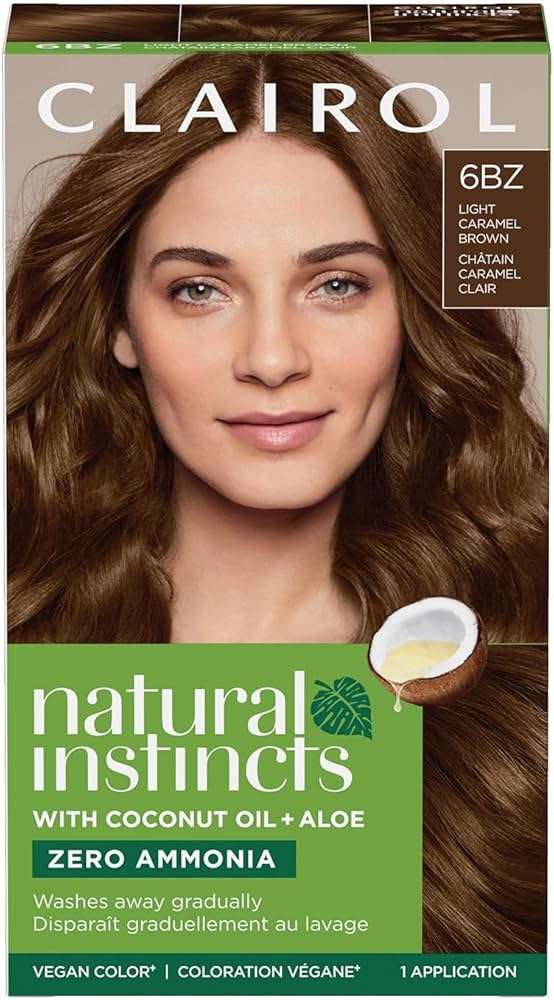 Clairol Natural Instincts No Ammonia Hair Dye  1 Application (Semi Permanent)