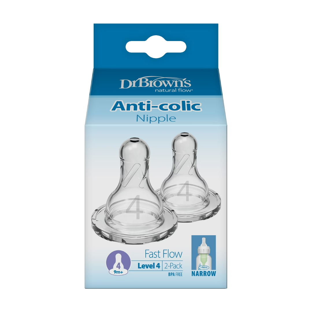 Dr. Brown's Natural Flow Anti-Colic Nipple, 2 Count