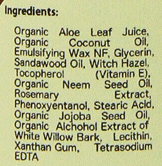 Lather & Wood Shaving Co. Ultra-Soothing After Shave Balm 2 fl.oz , Sandalwood