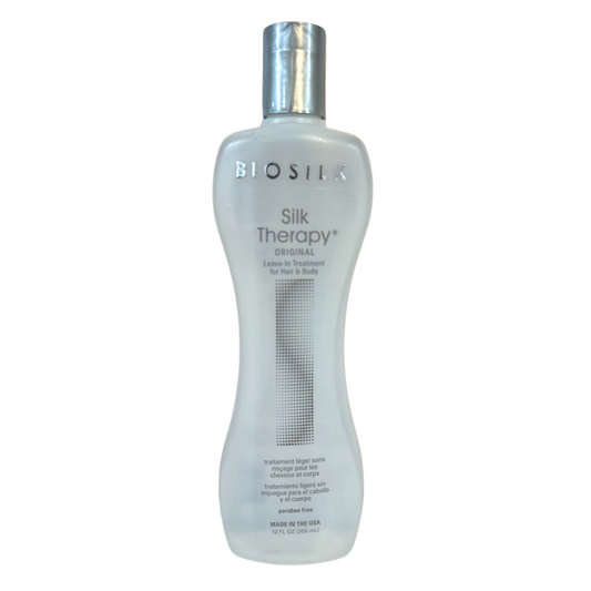 Biosilk Silk Therapy Original Leave-In Treatment For Hair & Body 12 fl oz / 355ml