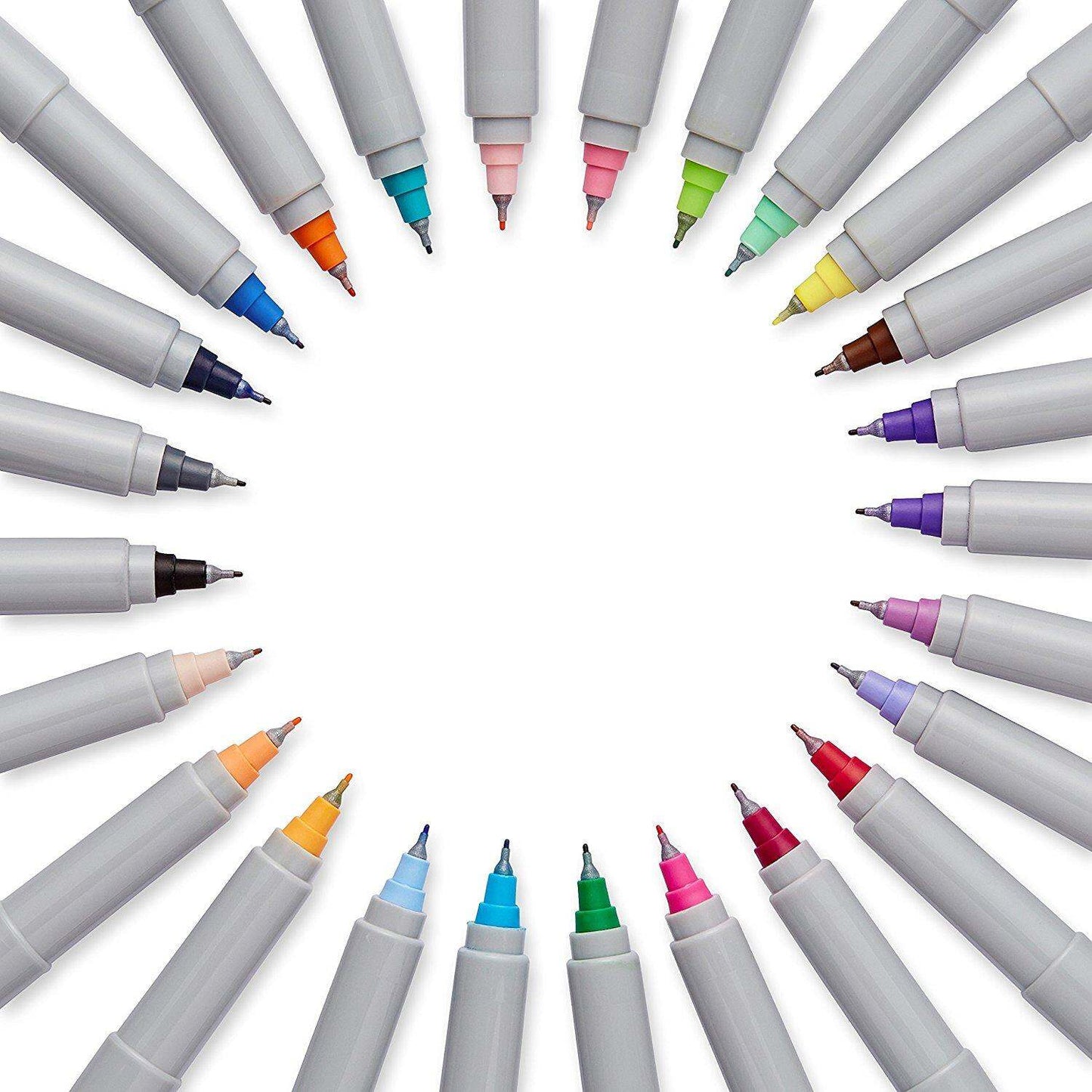 Sharpie 75847 Permanent Markers, Ultra Fine Point, Assorted Colors (24-Count)