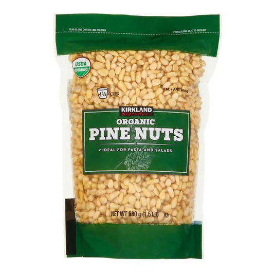 Kirkland Signature Organic Pine Nuts Ideal Pasta and Salads 1.5 lbs