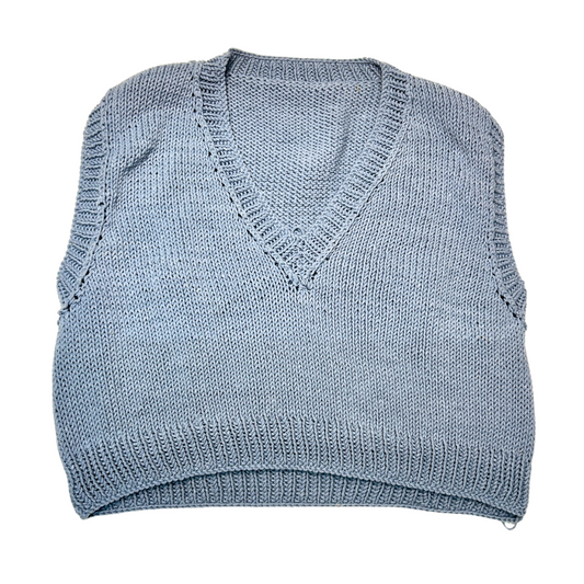 Knitted Cloth Vest Crochet (Finished Good) Free Size