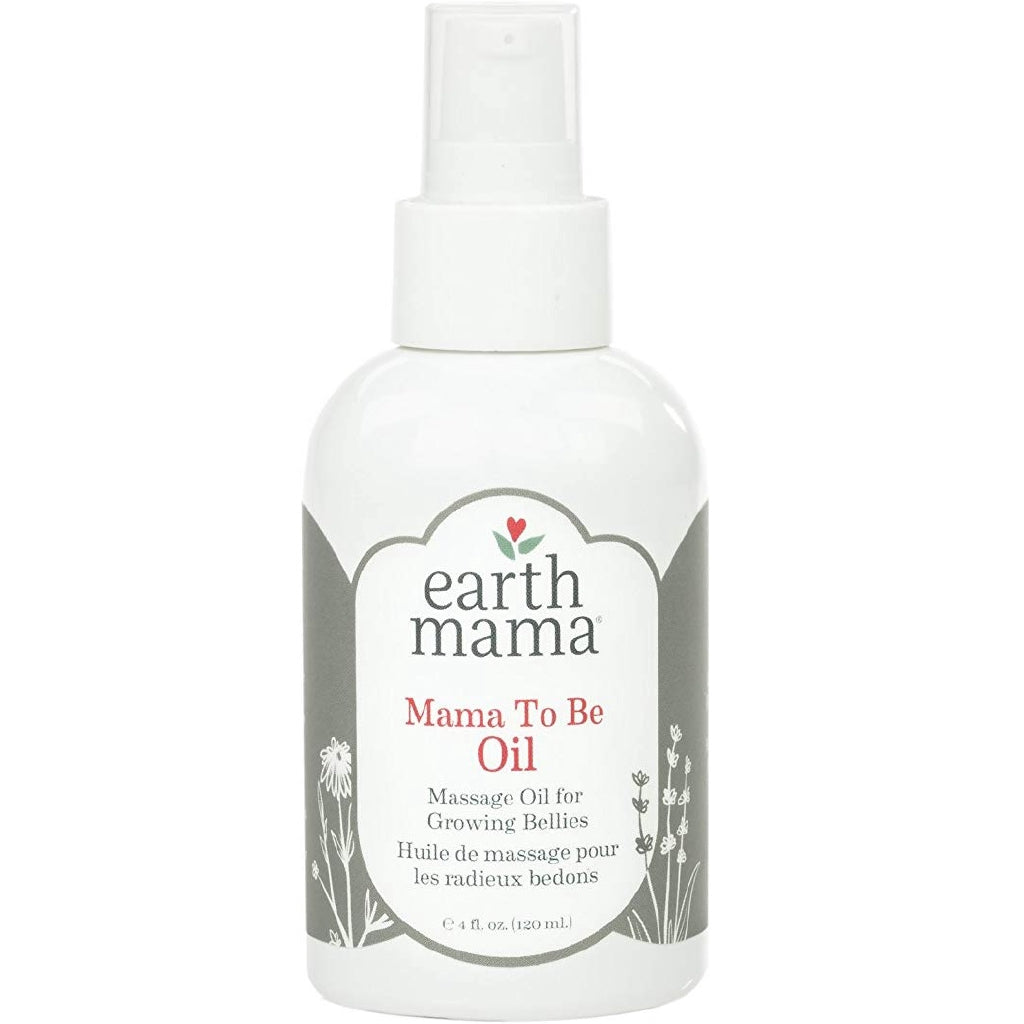 Earth Mama Belly Oil to Help Ease Skin and Stretch Marks, 4 fl oz