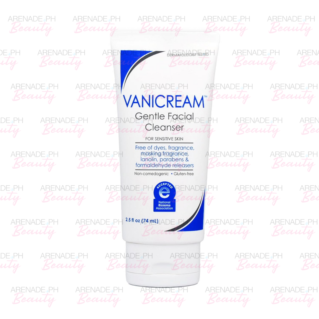 Vanicream Gentle Facial Cleanser for Sensitive Skin, 2.5 oz / 74 ml