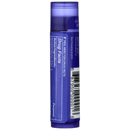 Lizard Lips Natural Lip Balm with Antioxidants & SPF 22 Original Flavor, 0.15 oz. / 4.25g
