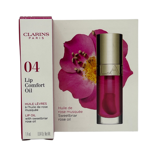 Trial Size Clarins 04 Lip Comfort Oil, 1.4 ml / 0.04 oz