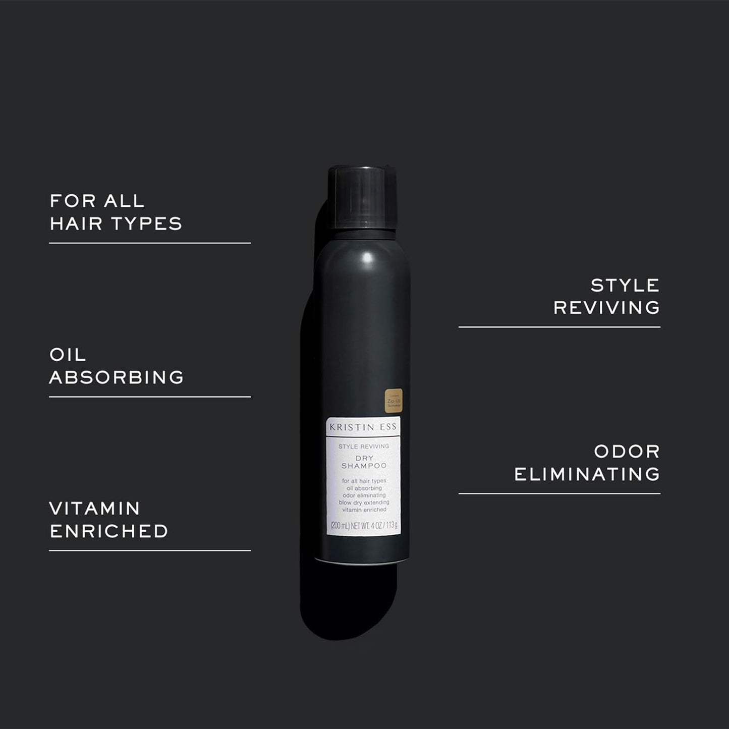 Kristin Ess Style Reviving Dry Shampoo For All Hair Types 122g / 173ml