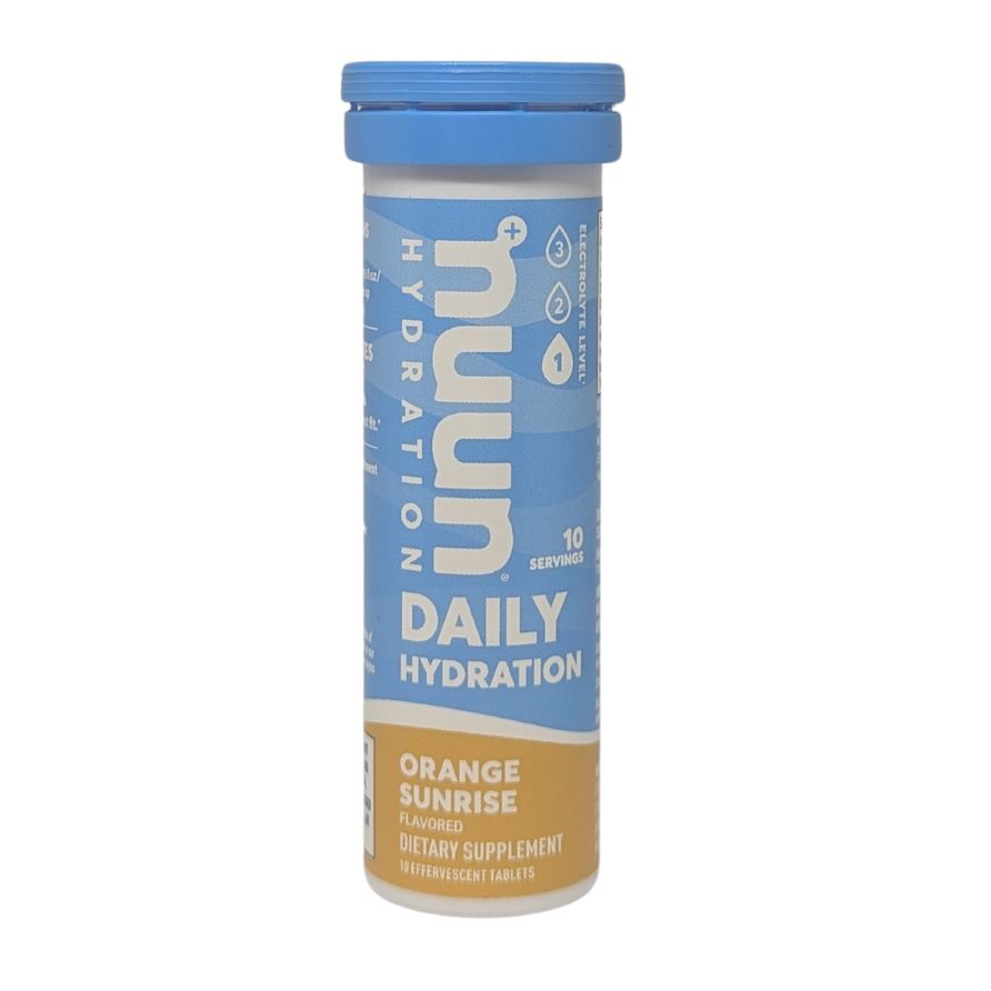 Nuun Daily Electrolyte Tablets with Magnesium Calcium, Potassium, Chloride & Sodium Gluten Free, Sugar Free, & Vegan, 10 Serving
