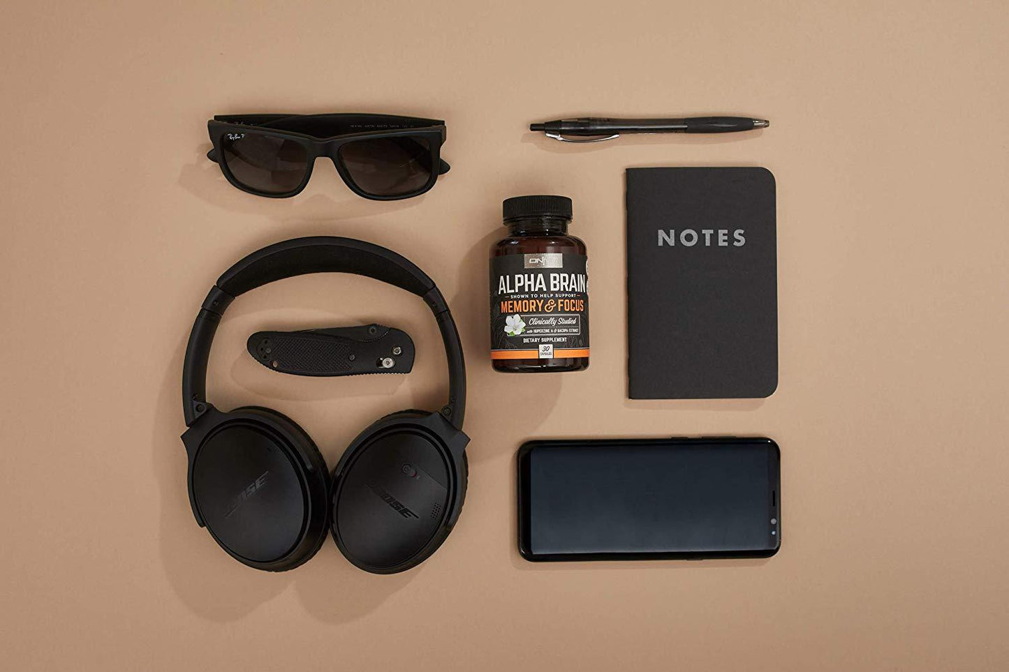 Onnit Alpha Brain Booster Supplement For Memory and Focus, 30 Capsules