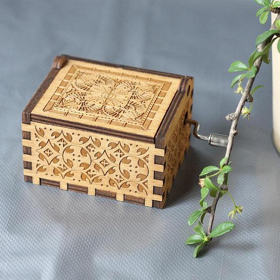 Jack Sparrow Unique Carved Music Box