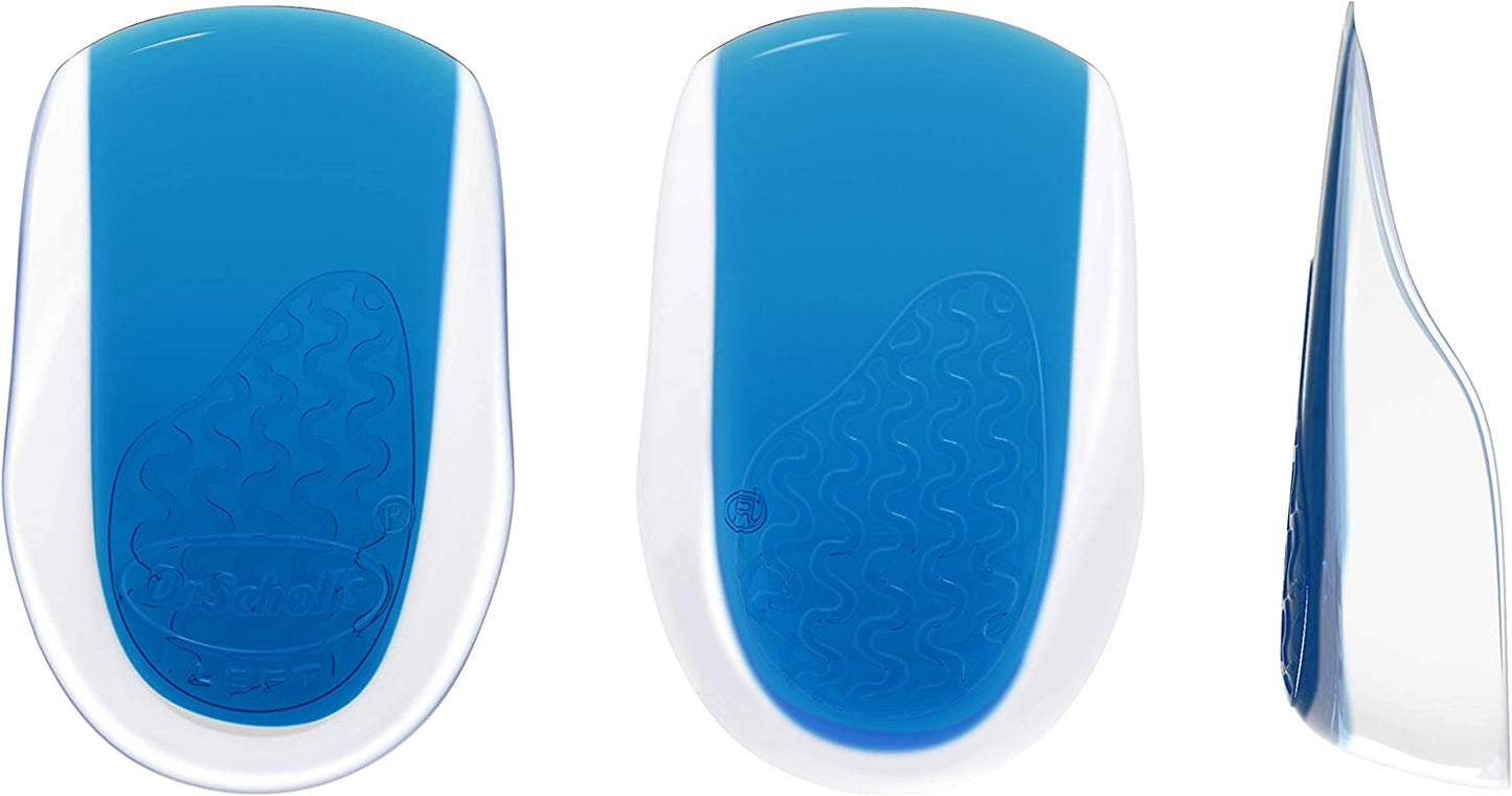 Dr. Scholl's Massaging Gel Heel Cups Absorb Shock All Day & Relieve Heel Pain One Pair