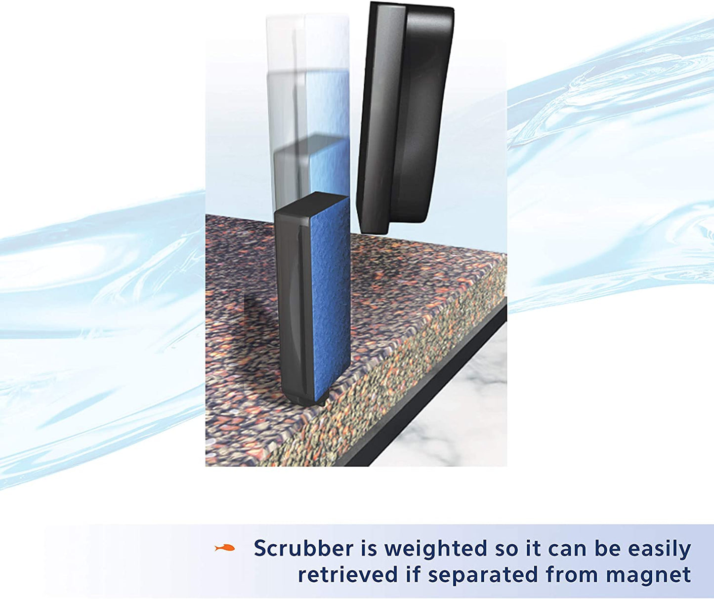 Aqueon Algae Cleaning Magnet Small 1/4 Thickness