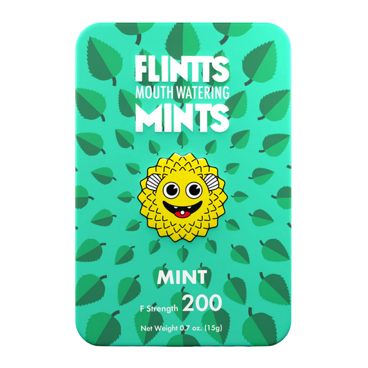 Flintts Mouth Watering Sugar Free Mints 200 Count, 0.7 oz / 15 g