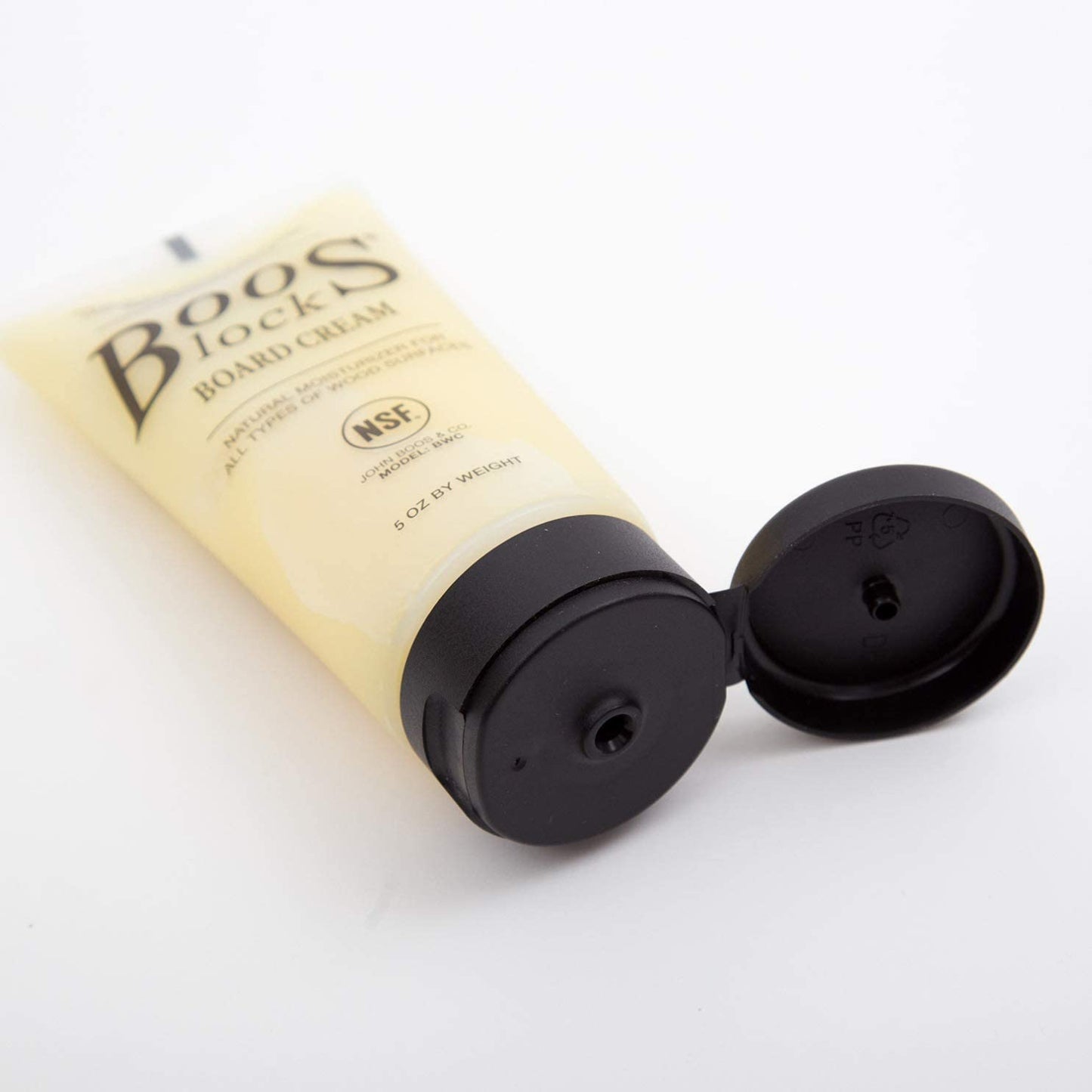 John Boos Block Board Cream Natural Moisturizer for All Types of Wood Surfaces 5 Oz (BWC)