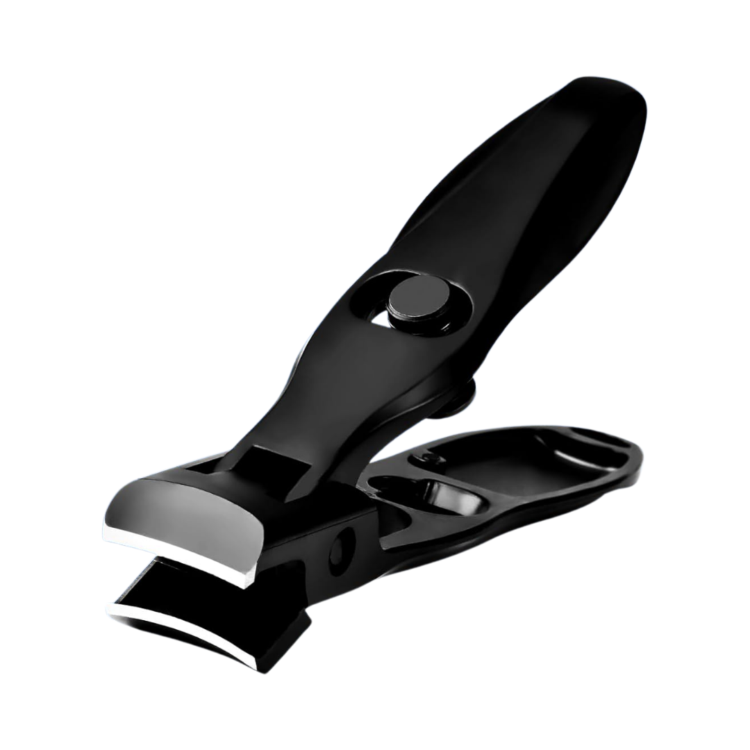 Swocky German Stainless Steel Nail Clipper, Black