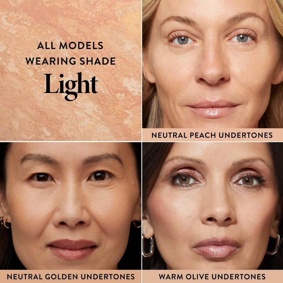 Laura Geller Baked Balance-N-Brighten Color Correcting Foundation Light Shade, 0.32 oz / 9 g