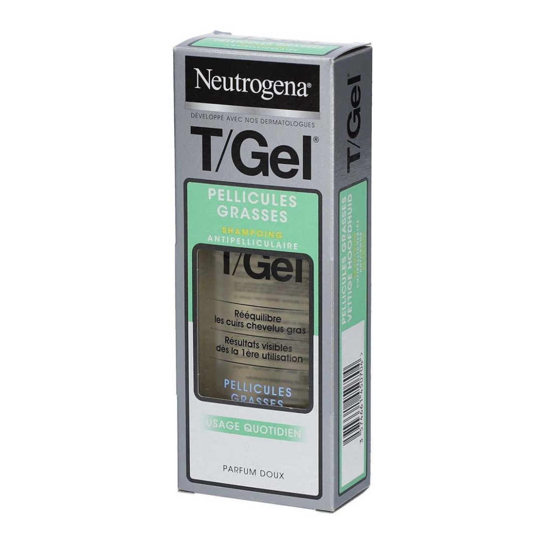 Neutrogena T/Gel Pellicules Grasses Shampoo 250 ml