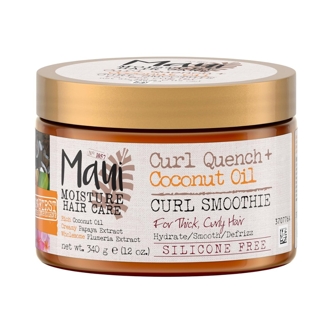 Maui Moisture Hair Care Curl Quench + Coconut Oil Curl Smoothie 340g / 12oz