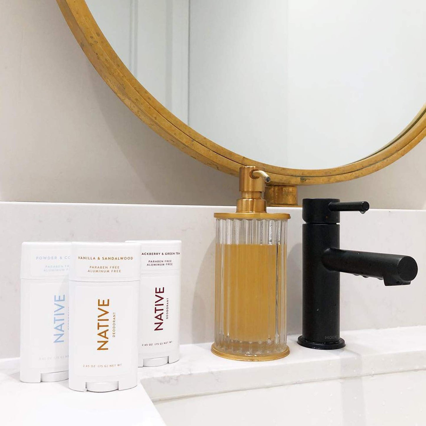 Native Deodorant Natural, Vegan, Gluten Free, Cruelty Free, Cucumber & Mint 75 g