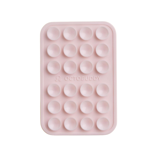 Octobuddy Pink Silicone Suction with Phone Case Adhesive, 1 Count