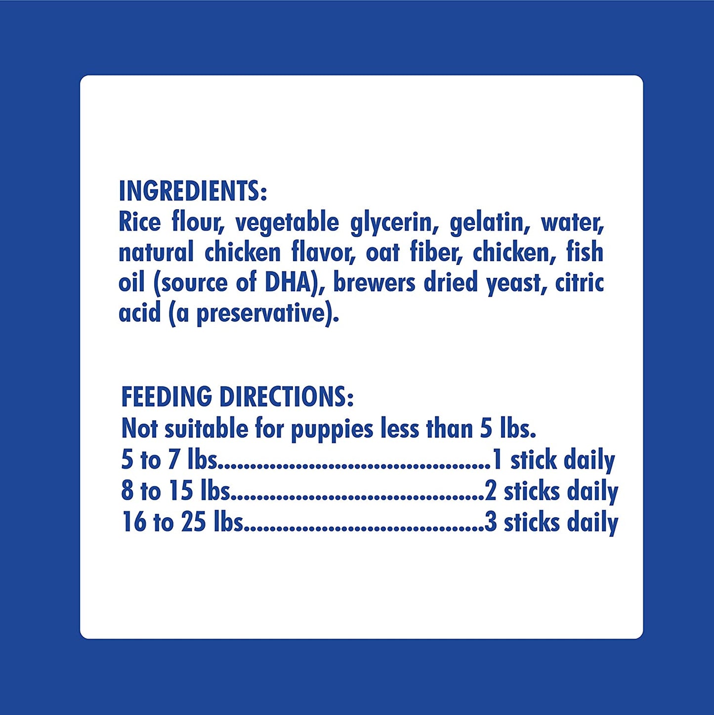 N-Bone Puppy Teething Sticks Real Chicken Recipe 94g