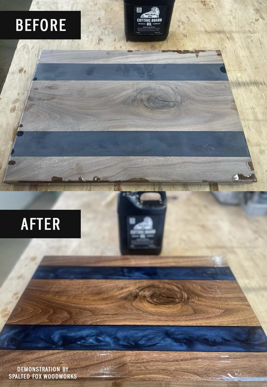 Walrus Oil Cutting Board Original Oil Formula 32 fl oz