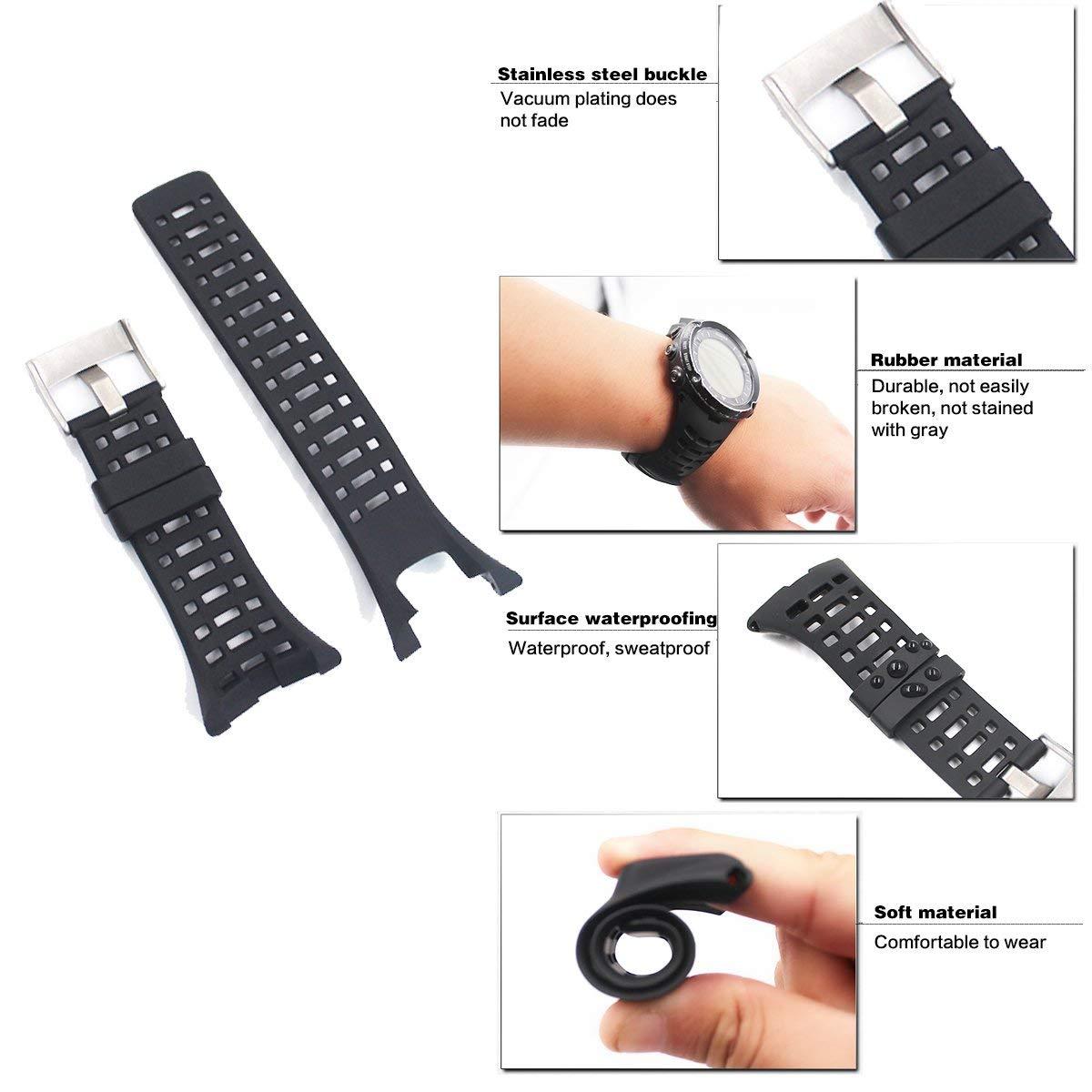 Picowe Watch Band Strap Replacement Kits, 1 Screwdriver and 4 Screws Included