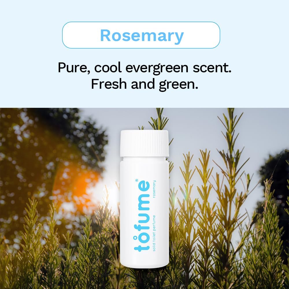 Tofume Solid Toilet Perfume Rosemary Essential Oil 24g