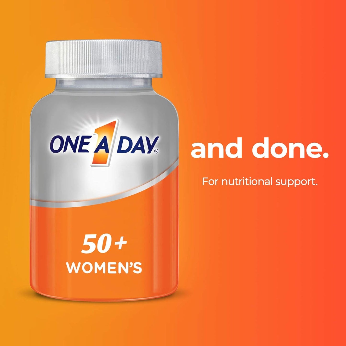 One A Day Women’s 50+ Multivitamins (100 Tablets)