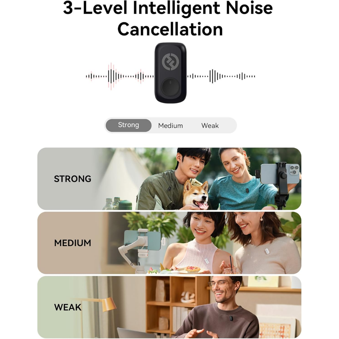 Hollyland Lark A1 Wireless Lavalier Microphone Mini Duo