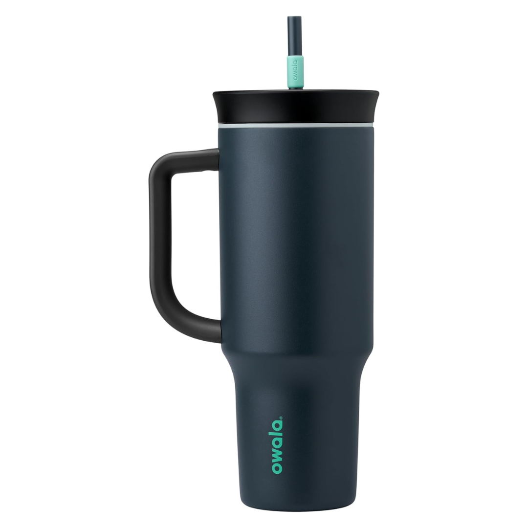 Owala Stainless Steel Triple Layer Insulated Tumbler with Straw, 40 oz.