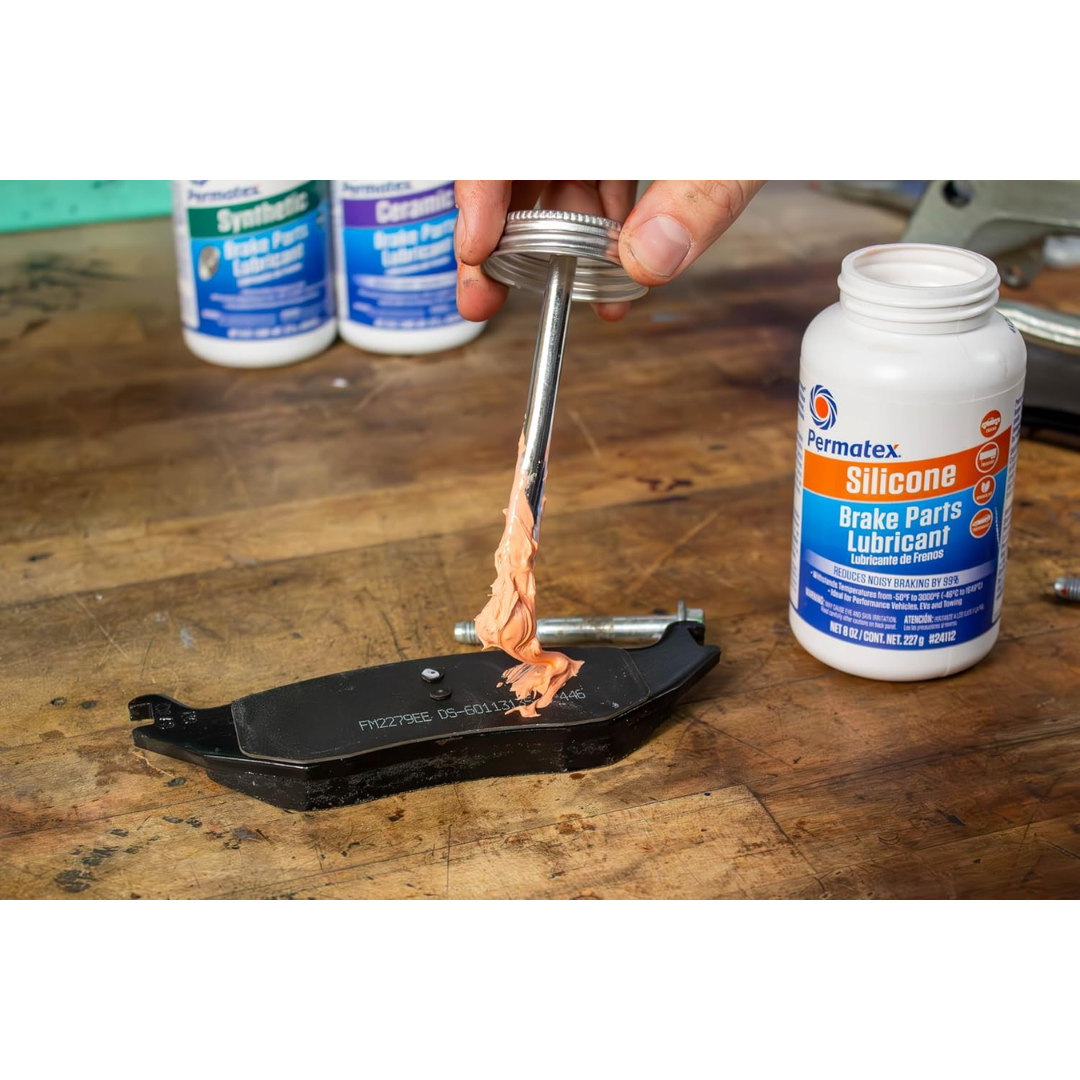 Permatex Silicone Brake Parts Lubricant 24112, 8 oz / 227 g