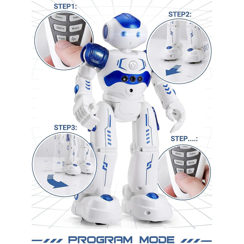 KingsDragon Remote Control Smart Robot Toys For Kids, Gesture & Sensing Programmable