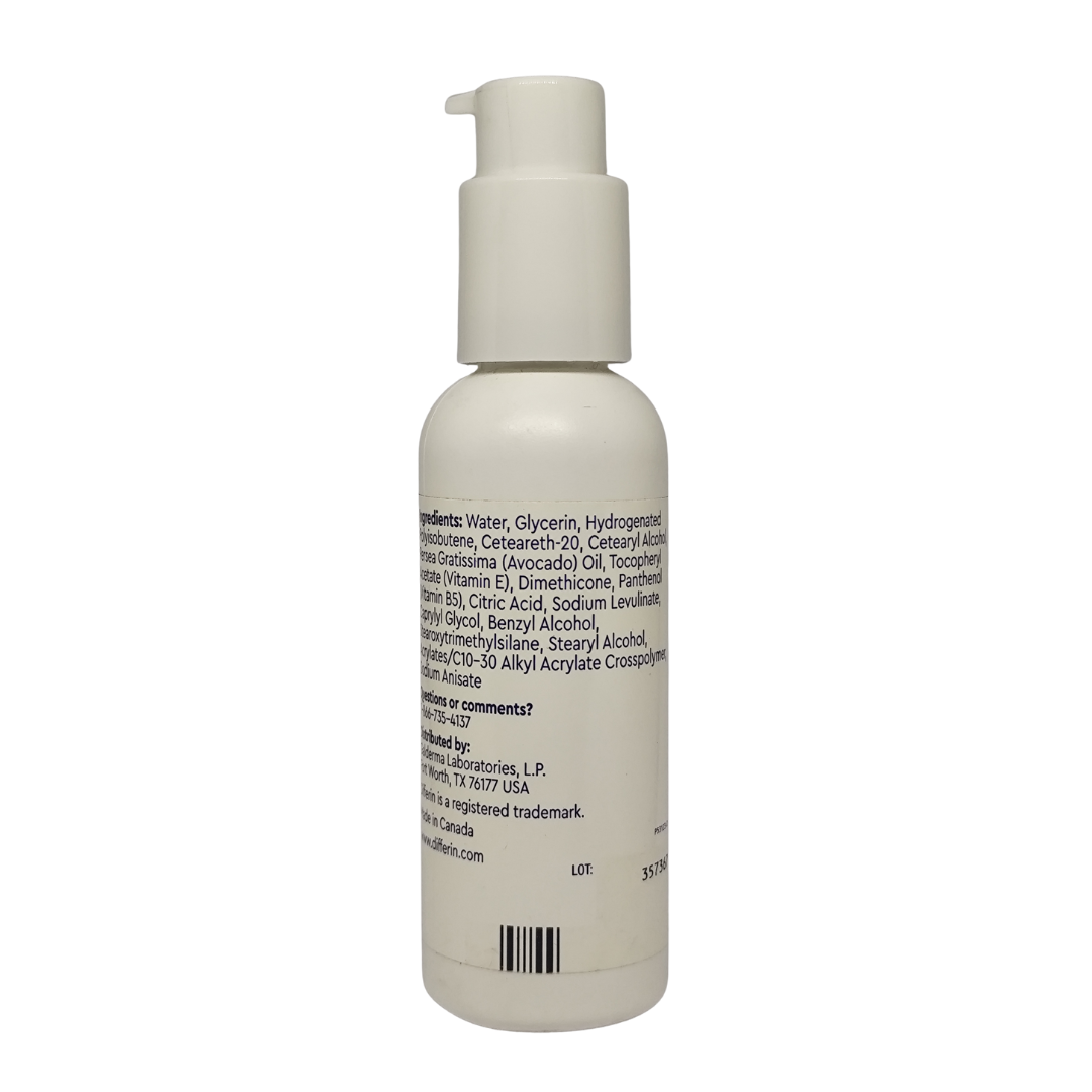 Differin Soothing Moisturizer Rapid Hydration, 4 fl. oz. / 118 ml