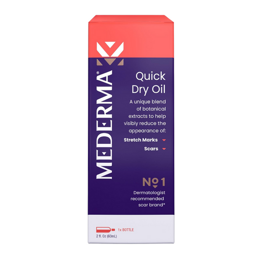 Mederma Quick Dry Oil for Stretch Marks and Scars, 60 ml / 2 fl oz