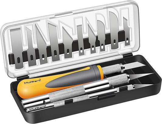 Mulwark MLK-53761 Precision Craft Knive Set for Modeling 16pcs