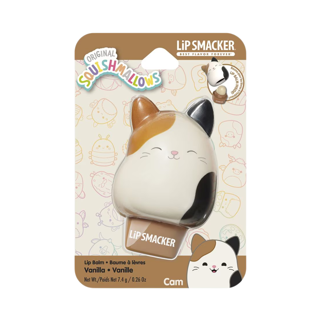 Lip Smacker Original Squishmallows Cam Vanilla Lip Balm, 7.4 g / 0.26 oz