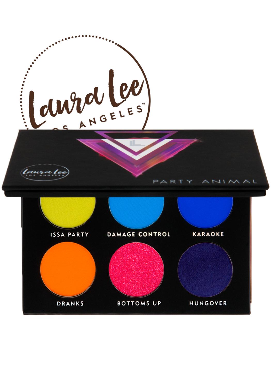 Laura Lee Los Angeles Party Animal Pressed Pigment Palette